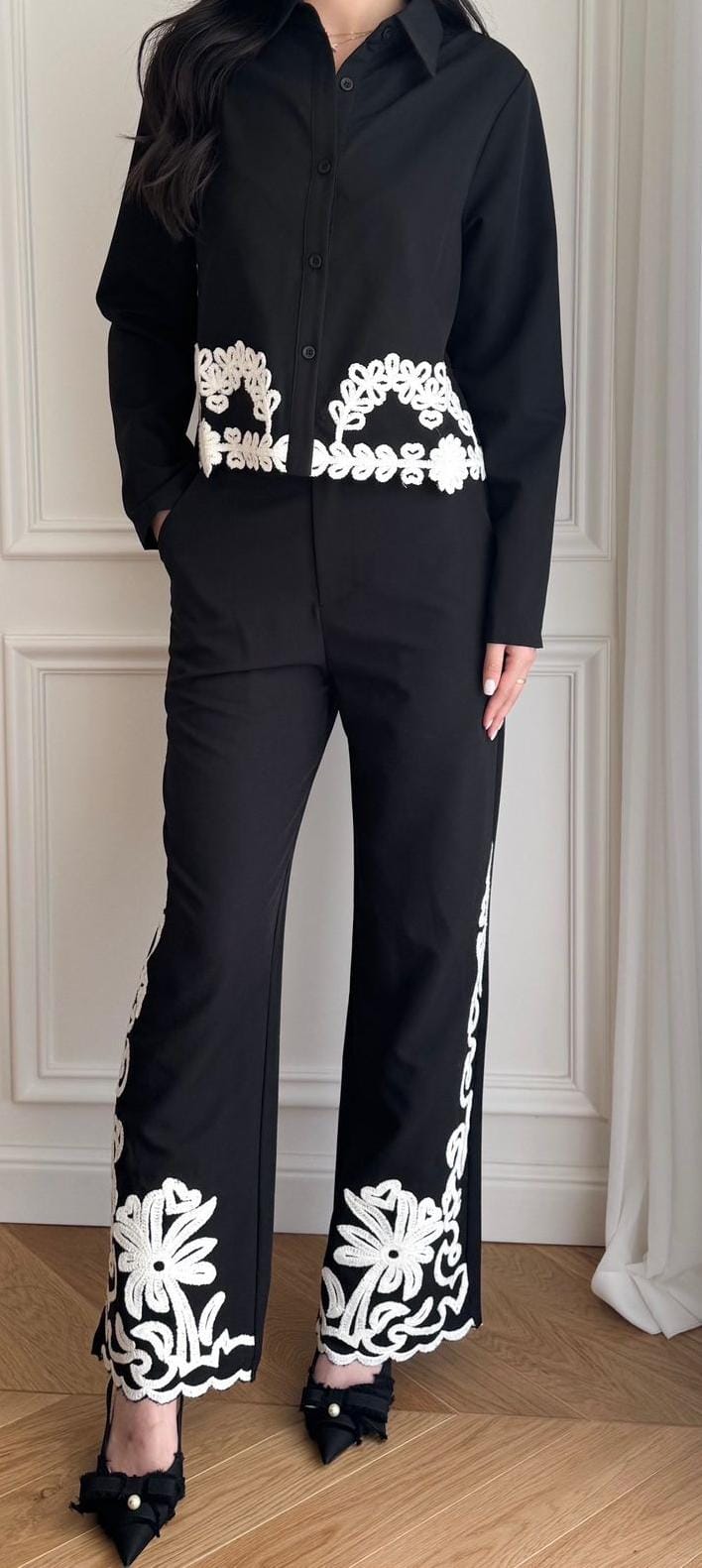 Rosalina Conjunto camisa y pantalón