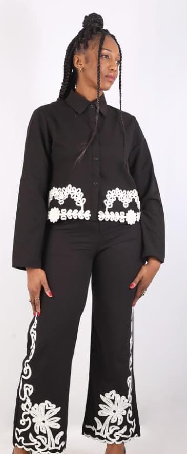 Rosalina Conjunto camisa y pantalón