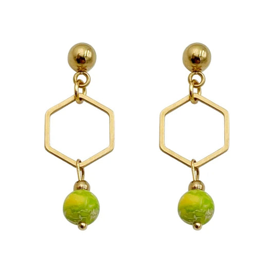 Pendientes de zafiro