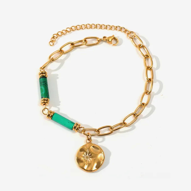 Bright green bracelet